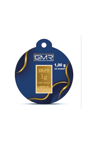 Rimagold 1 Gr 24 Ayar 999.9 Milyem Gmr Gram Altın
