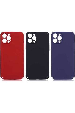 Apple Uyumlu iPhone 12 Pro Kılıf Zore Kapp Kapak-Lacivert