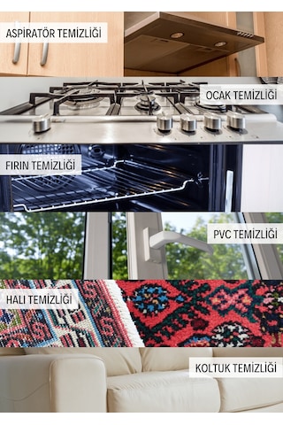 Besttem Yağ Çöz Çok Amaçlı Temizleyici Yüzeyler için Lavanta Ferahlığı Kireç Sökücü 1 L