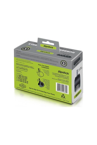 Lexroo Cb680 5,1 Cm Zemin Koruma Lastik Büro Sandalyesi Caster Wheels Standart Stem Size - Siyah/gri Siyah - Gri