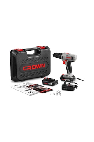 Crown CT21055L 14.4V 1.5 Ah Li-ion Çift Akülü Darbesiz Şarjlı Matkap Vidalama