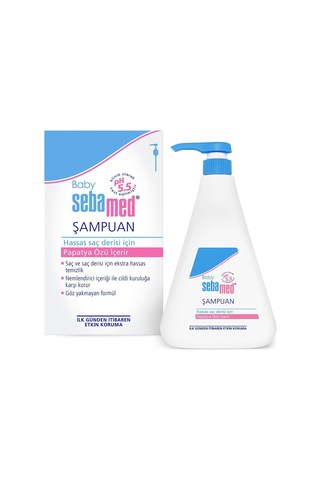Baby Ph 5.5 Göz Yakmayan Formül Nemlendirici Etkili Papatya Özütlü Bebek Şampuanı 750 Ml Açik Gri