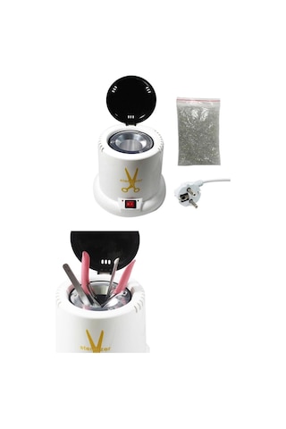100w Mini Sterilizasyon Makinesi Ve Çift Bölmeli Sterilizasyon Kutusu Dezenfektan Sıvısı Hediyeli