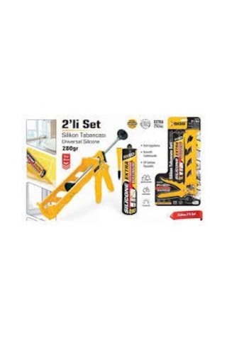 Sgs Silikon Tabancası - 2 Li Set