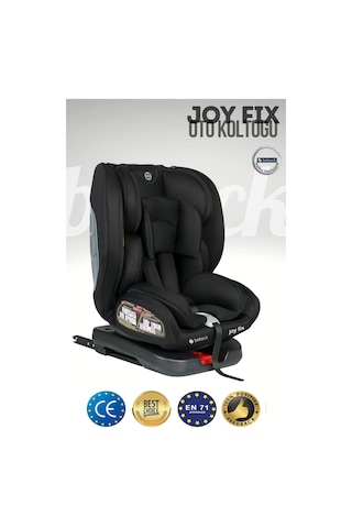 Joy Fix 0-36 Kg 360° Dönebilen Isofix'li Oto Koltuğu Siyah