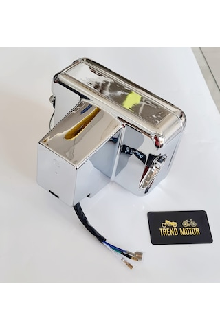 Cg Far Nikel Çizgili Cam - Cg Kuba Asya Agk Motosiklet