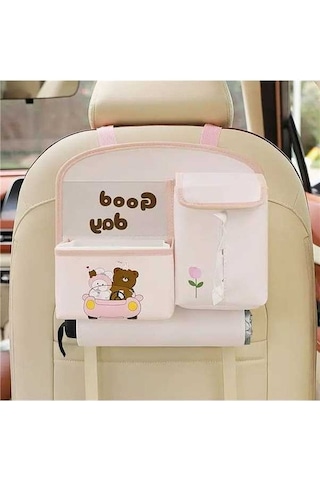 Flybuy Araba Koltuğu Organizatörü - Su Geçirmez Saklama Çantası Pratik, Geniş Depolama, Dayanıklı Araç Koltuğu Çantası