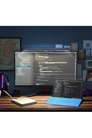 Blitzwolf Bw-Cml2 Rgb Oyun Monitör Işık Çubuğu Dokunmatik