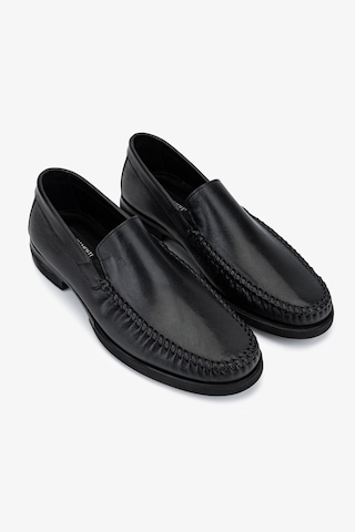 Valmenti Erkek Hakiki Deri Siyah Loafer Ayakkabı 1008 Val-2829 Erk Ayk Y25 Sıyah Bfl