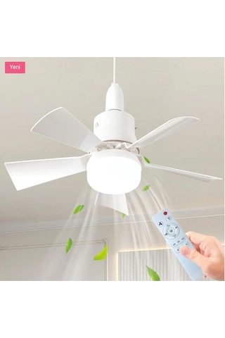 Cata Karayel Fan Led Ampul / Fan Led Bulp 85w 3 Renkli 3 Kademeli Fan Ampul