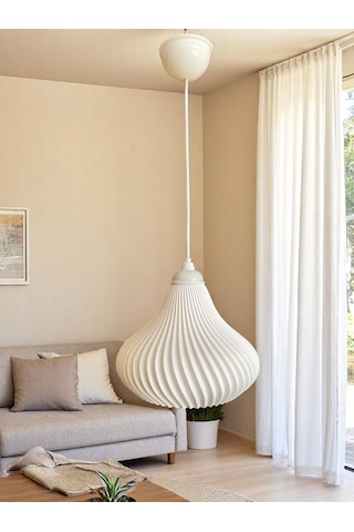 Noora Şık Ve Modern Sarkıt Avize Beyaz