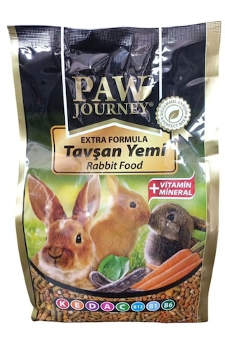 Paw Journey Tavşan Yemi - Rabbit Food 1 KG