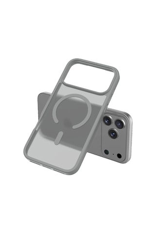 Joko İphone 17 Pro Max Kılıf Jota Seri Magsafe Kapak Gri