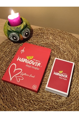 Hangover İçki Oyunu - Kese Hediyeli 45 Kart Çiftler İçin Eğlenceli Kart Oyunu