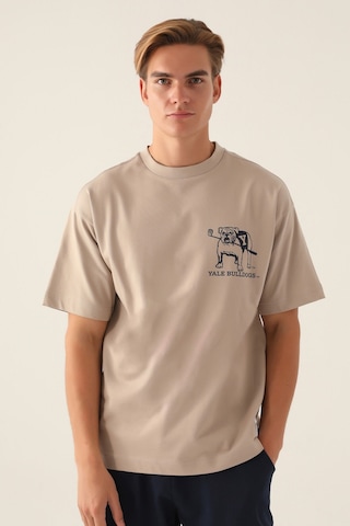Yale Buldogs Kum Erkek T-shirt 5274-42835 Kum