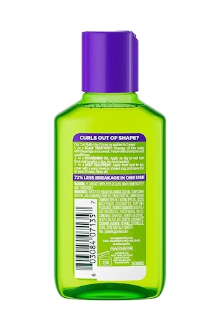 Garnier Fructis Kıvırcık Ve Dalgalı Saçlara Özel Çok Amaçlı Saç Bakım Yağı 111 ML