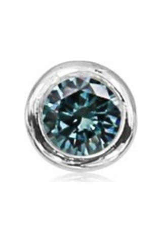 Mavi Pırlanta Hızma - 0,04 Karat 18 Ayar Beyaz