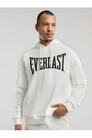 Everlast Ever Classics Comfort Beyaz Kapüşonlu Erkek Sweatshirt Beyaz