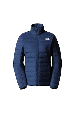 The North Face Belleview Stretch Down Hoodie Ceket Kadın Mavi