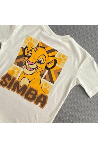 Simbaa Tişört + Şort Takımı 1-6 Yaş-193 Beyaz