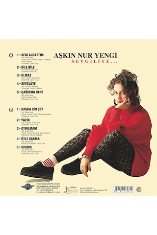 Aşkın Nur Yengi -sevgiliye Renkli Plak