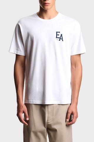 Emporio Armani Erkek T Shirt Em001717 Af14836 F0213 Beyaz Beyaz