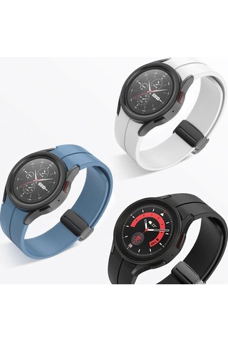 Galaxy Uyumlu Watch 4 Classic 42mm Zore Krd-84 Silikon Kordon