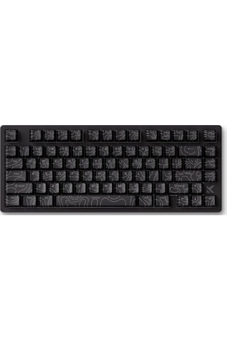 Jet 75 E-sport Black Topographic %75 Kailh Magnetic God Manyetik He Rgb Mekanik Klavye Hw-jet75-10