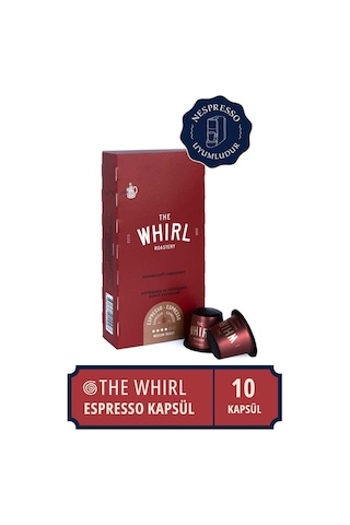 The Whirl Espresso Medium Kapsül Kahve 10 Kapsül