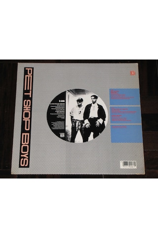 Pet Shop Boys - West End Girls - Maxı Single Plak
