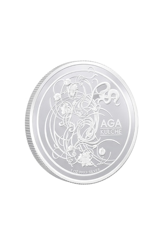 AgaKulche Kaplan Gümüş Sikke Coin