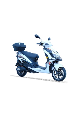 Arora Leopar İki Tekerlekli Motosiklet Beyaz Arora Leopar İki Tekerlekli Motosiklet Beyaz