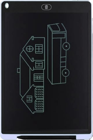 Elektronik 12 İnç Beyaz Lcd Yazma Tableti Çizim ve Yazı Tahtası