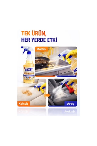 Leke Çıkarıcı Ve Genel Temizleyici 500 Ml Çok Amaçlı Güçlü Temizlik Spreyi