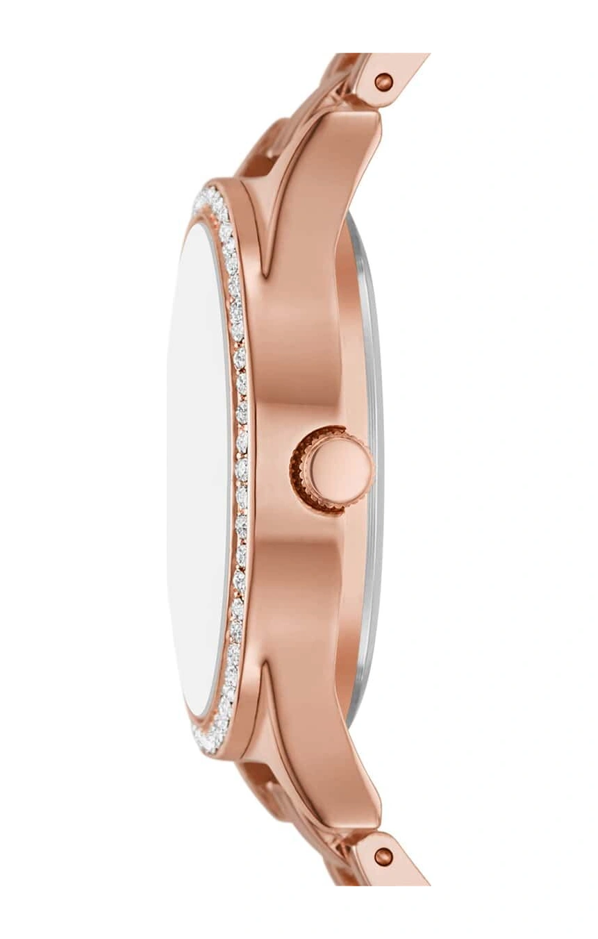 Skechers Sr9107 Kadın Kol Saati Ve Bileklik Seti Rose Gold