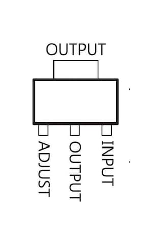 Lm317 Sot-223 Voltaj Regülatörü - Texas Instruments