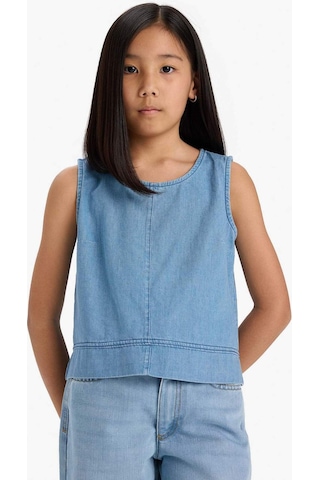 DeFacto Kız Çocuk Kolsuz Jean Bluz E6194A825SMNM28