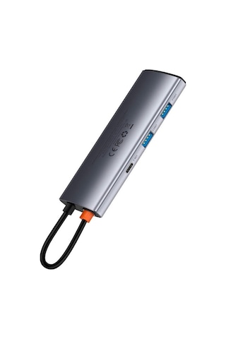Baseus Metal Gleam 7 In 1 Multifonksiyonel Hub Dock Station