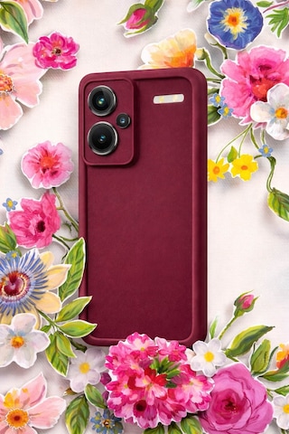 Mi Redmi Note 13 Pro Plus Uyumlu Kamera Çıkıntılı Mat Silikon Telefon Kılıfı Resimdeki