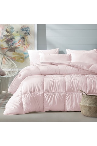 Yataş Bedding Macaron Tek Kişilik Yorgan Yastık Set Pembe