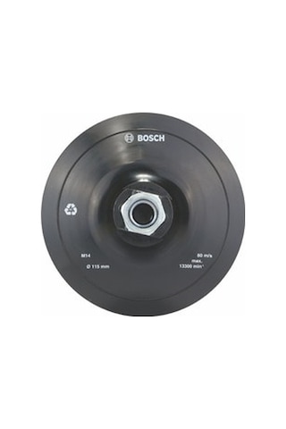 Bosch 125 mm M14 Kağıt Zımparalar İçin Taban - 2608601077