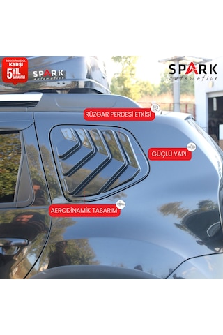 Dacia Duster 2010-2017 Yıl Aralığı Uyumlu Kelebek Cam 2 Parça