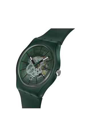 So29g111 Swatch Revealed İn The Forest Unisex Kol Saati So29g111 Siyah