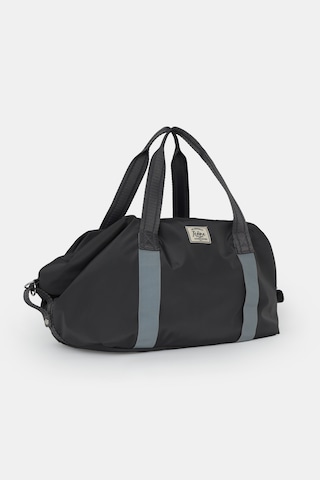 İcone Bag Icone Mat İçin Fermuar Kapamalı Yoga, Pilates, Fitness ,gym Spor Çantası Gri