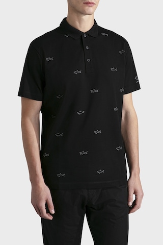 Paul & Shark Erkek Polo Yaka T Shirt 23411252 011 Siyah SIYAH Siyah