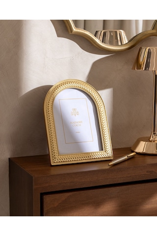 Madame Coco Petit Çerçeve - Gold - Orta Boy 8684427146927