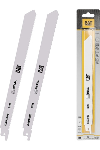 Cat Da07005 228mm 2 Parça Profesyonel Metal/çivili Ahşap Kesme Tilki Kuyruğu Testere Ucu Fr Da07005
