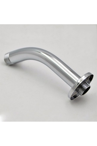 Xindoker Stainless Steel Duş Bıçağı Kolu, G1/2 Bağlantı, Çelik Konstrüksiyon, Dekoratif Flanşlı, Pürüzsüz Chrome, Duvar Takımı Rf-w682 Diğer