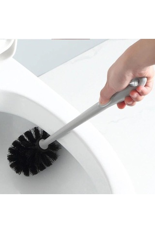 Pembe Wıkhostar Kıl Tuvalet Fırçası Duvara Monte Uzun Saplı Tuvalet Fırçası Kurutma Tutucu Banyo Depolama Banyo Temizleme Fırçası