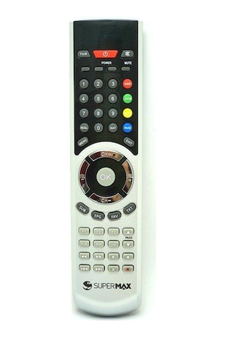 Supermax Hd Uydu Alıcı Kumandası - Logolu